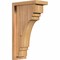 Ekena Millwork Pescadero Smooth Corbel w/Backplate, Western Red Cedar, 5 1/2"W x 10"D x 18"H COR06X10X18PEC01SWR - alternate 1